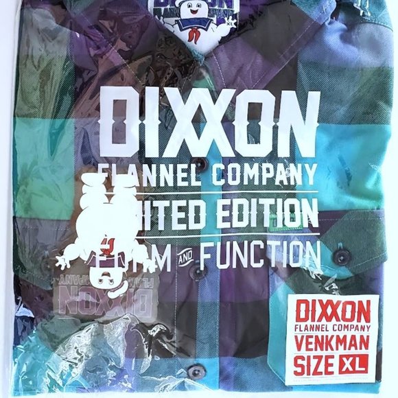 DIXXON Flannel VENKMAN Limited Edition Women' Flannel Shirt XL - Picture 7 of 9